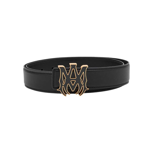 Cinto Amiri Black/Gold Logo - HYPER LIST