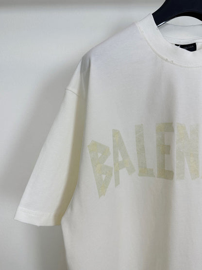 Balenciaga Tape Type T-Shirt White 