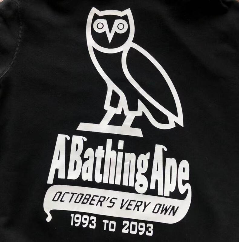 Moletom Dupla Face BAPE x OVO - HYPER LIST