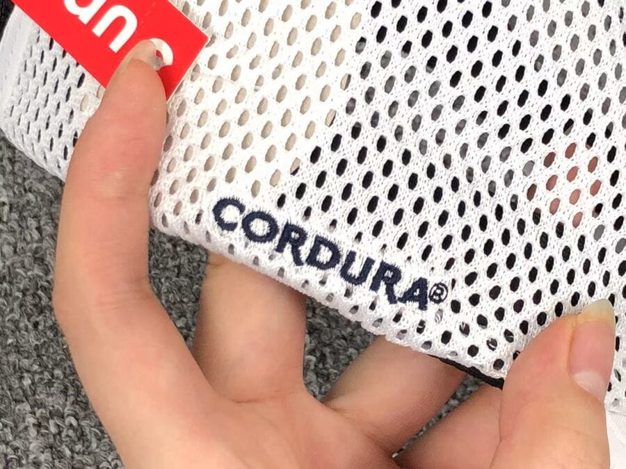 Boné Supreme Mesh Side Panel Camp white - HYPER LIST