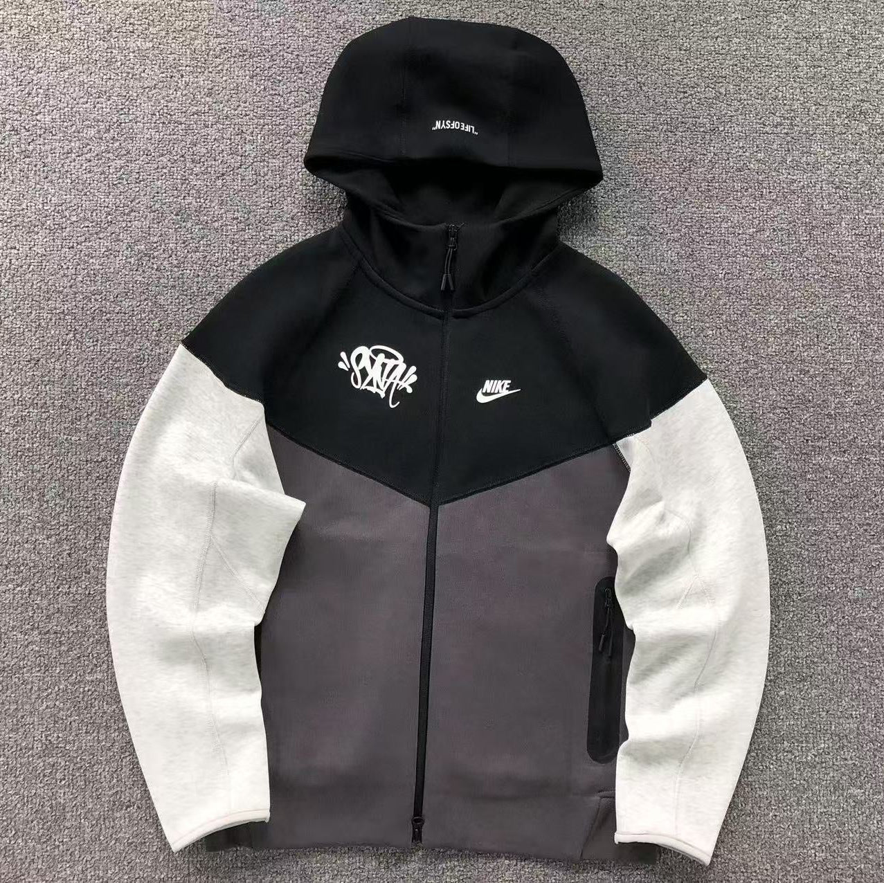 Syna World X Nike Tech Black Tracksuit