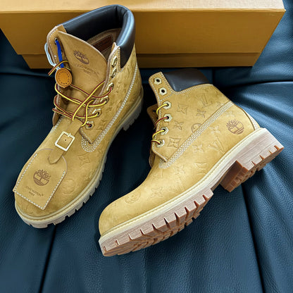 Louis Vuitton X Timberlands Brown - HYPER LIST