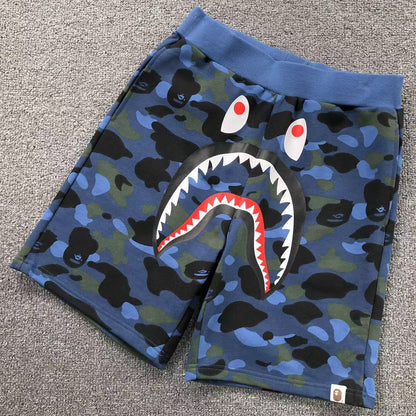 Shorts BAPE Shark Dark Blue