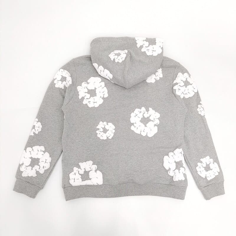 Moletom Denim Tears The Cotton Wreath Grey - HYPER LIST