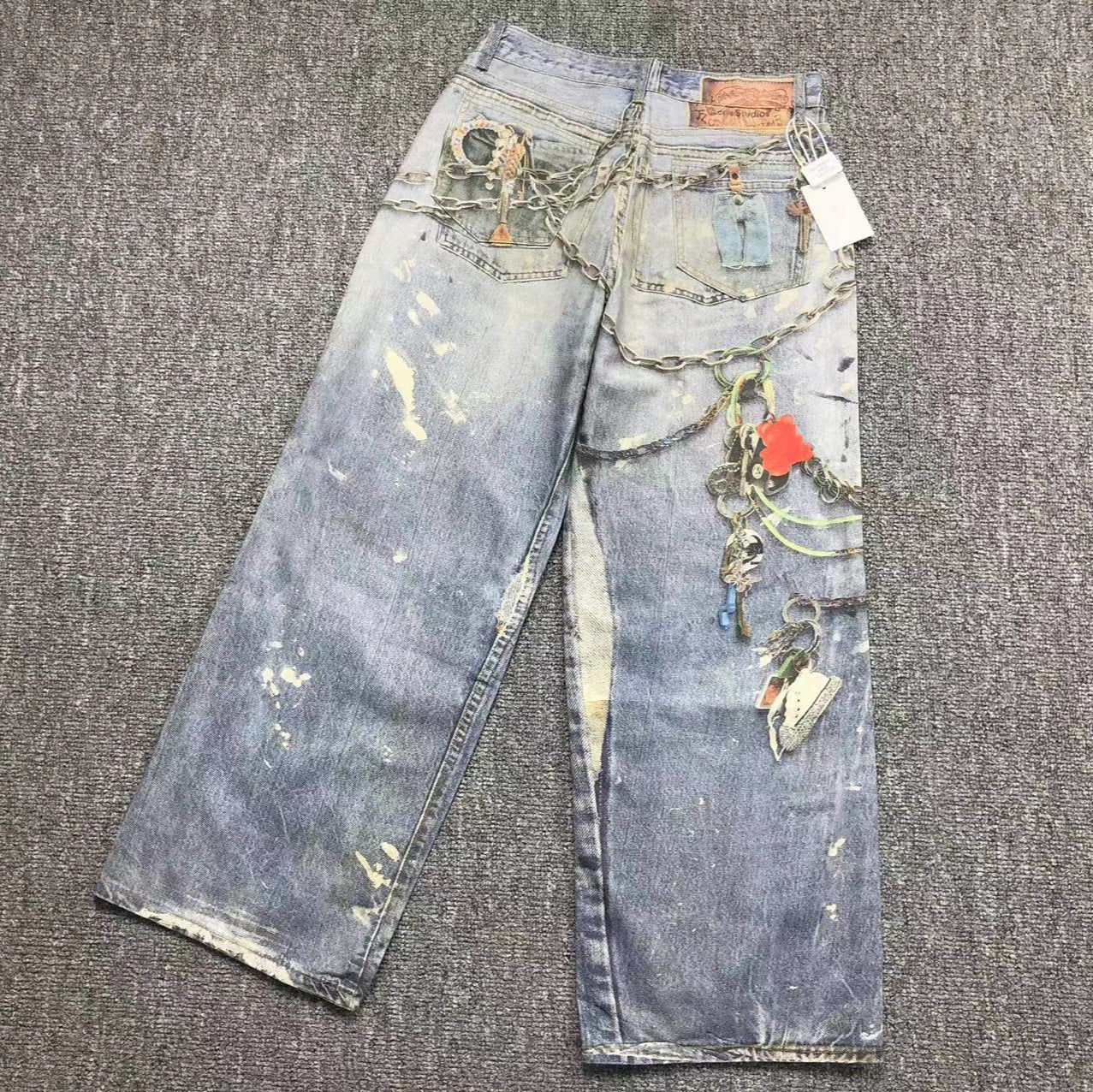 Pantalon gris Acne Studios