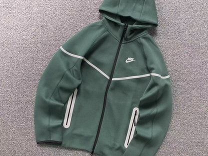 Jaqueta Nike Tech Fleece green (Reflective) - HYPER LIST