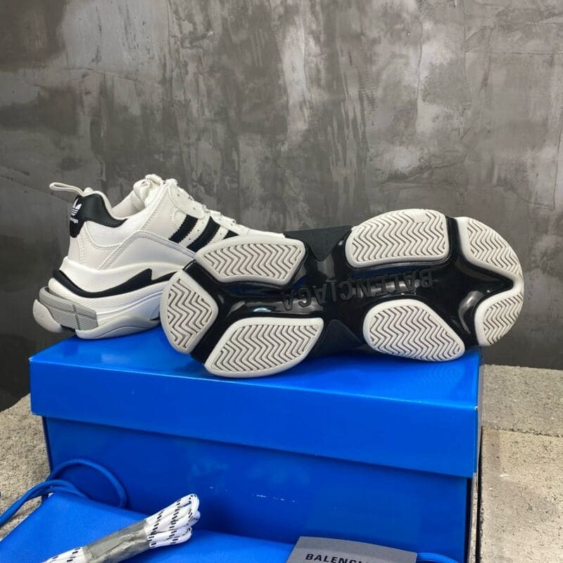 Adidas x Balenciaga Triple S White Black - HYPER LIST