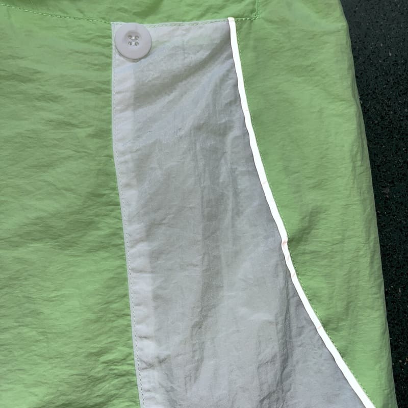 Shorts Corteiz Verde Claro Branco - HYPER LIST