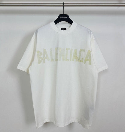 Balenciaga Tape Type T-Shirt White 