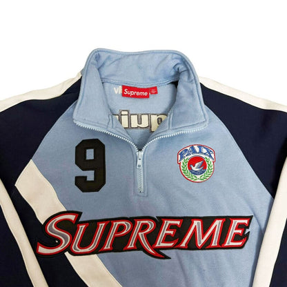Jaqueta Supreme Equipe Half Zip blue - HYPER LIST