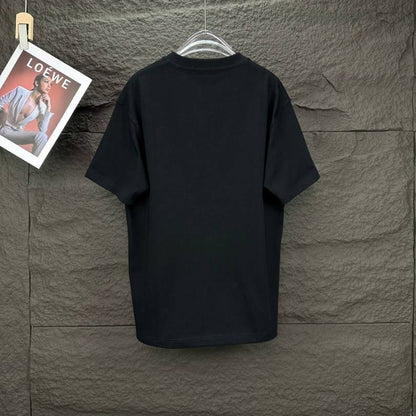 T-shirt Prada Logo Patch Black/White PD054