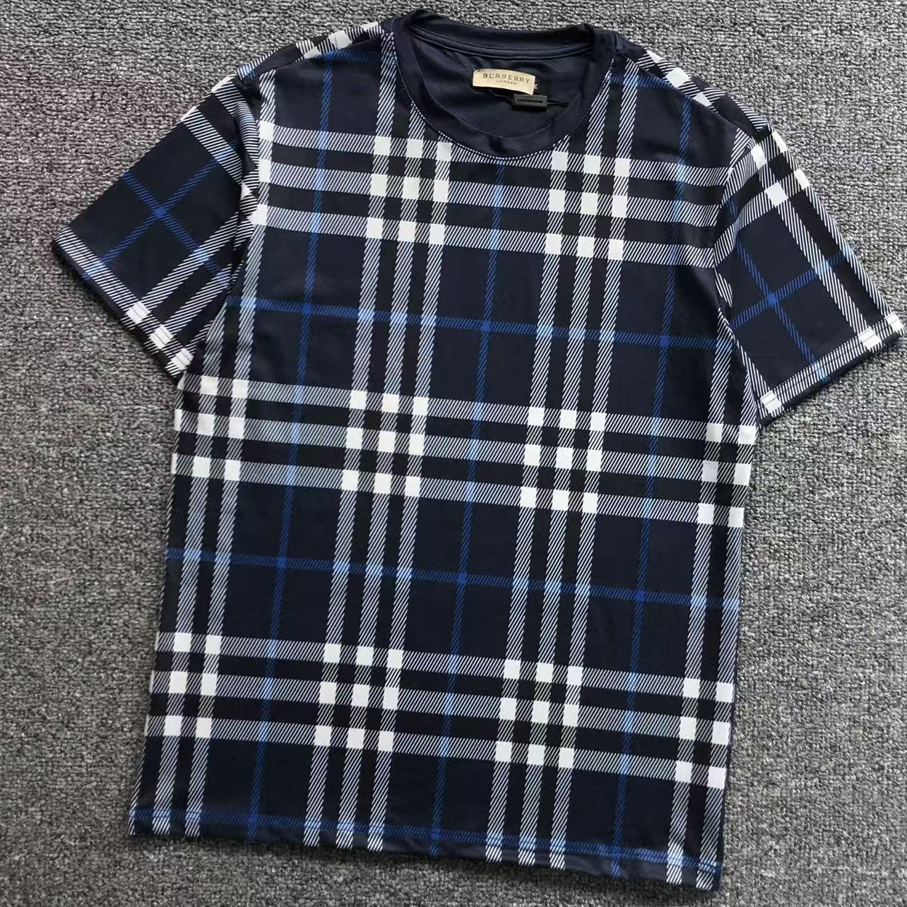 Burberry Blue Short Set