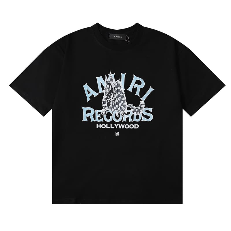 Pronta Entrega - Camiseta Amiri Records Wolf