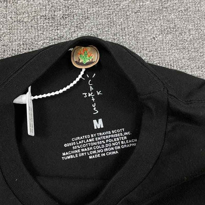 Camiseta Cactus Jack Travis Scott x Playstation Black - HYPER LIST