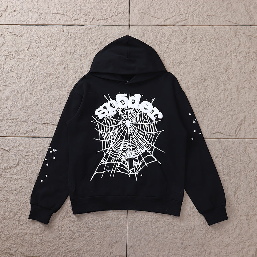 Sp5der Black Tracksuit - HYPER LIST