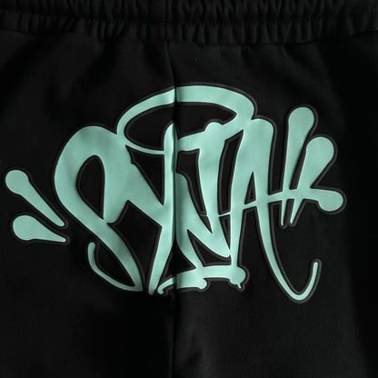 Conjunto Synaworld Logo black/blue - HYPER LIST