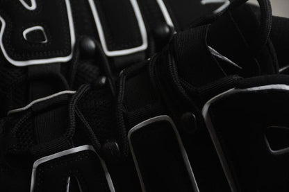 Nike Air More Uptempo Black White - HYPER LIST