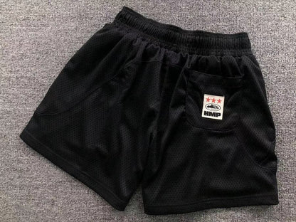 Short Corteiz HMP Mesh Panel White Black - HYPER LIST