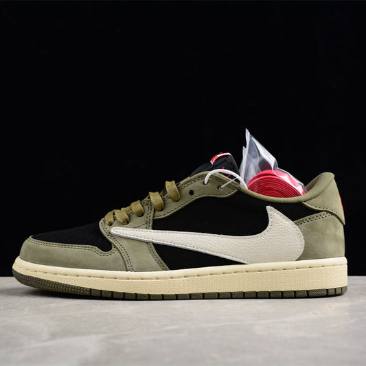 Travis Scott x Air Jordan 1 Low Reverse Green