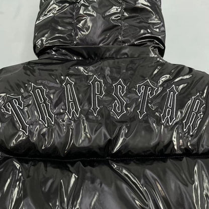 Jaqueta Trapstar Shiny Irongate Detachable Hooded Puffer - HYPER LIST