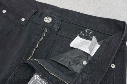 Calça Jeans Chrome Hearts Green & Leopard Cross - HYPER LIST
