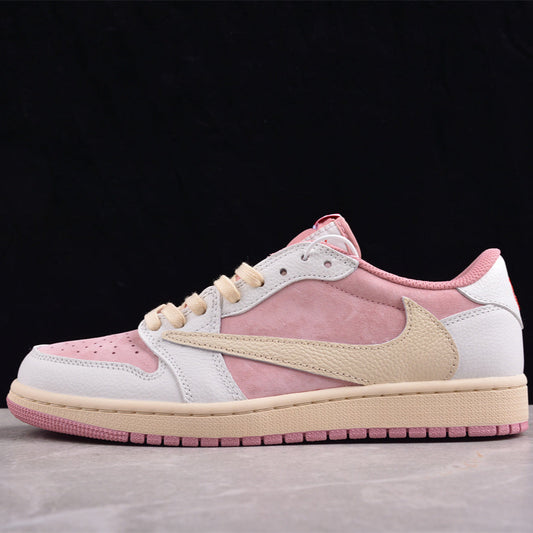 Travis Scott x Air Jordan 1 Low Pink