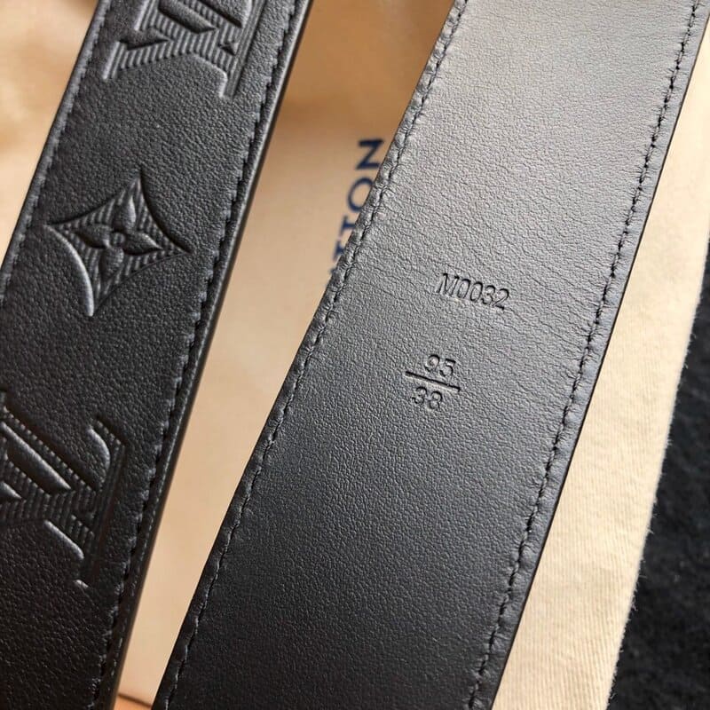 Cinto Louis Vuitton Monogram black - HYPER LIST