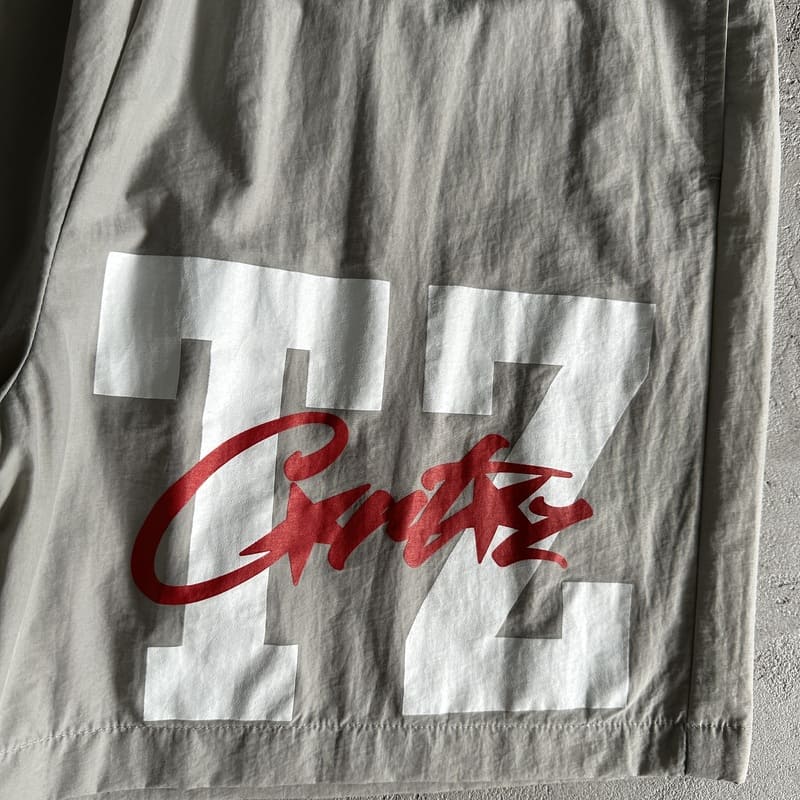 Shorts Corteiz CRTZ Cinza - HYPER LIST