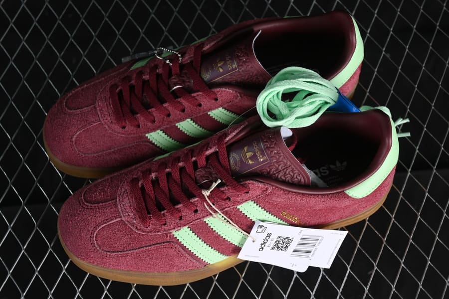 Adidas Gazelle Indoor Shadow Red Spark Green - HYPER LIST