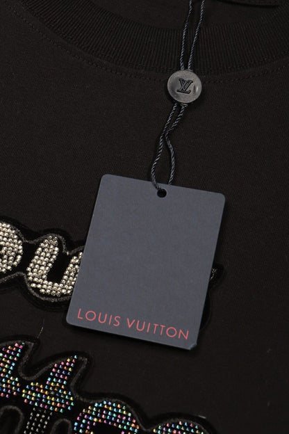 Camiseta Louis Vuitton Bead-Embroidered - HYPER LIST