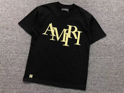 T-shirt à logo décalé Amiri 