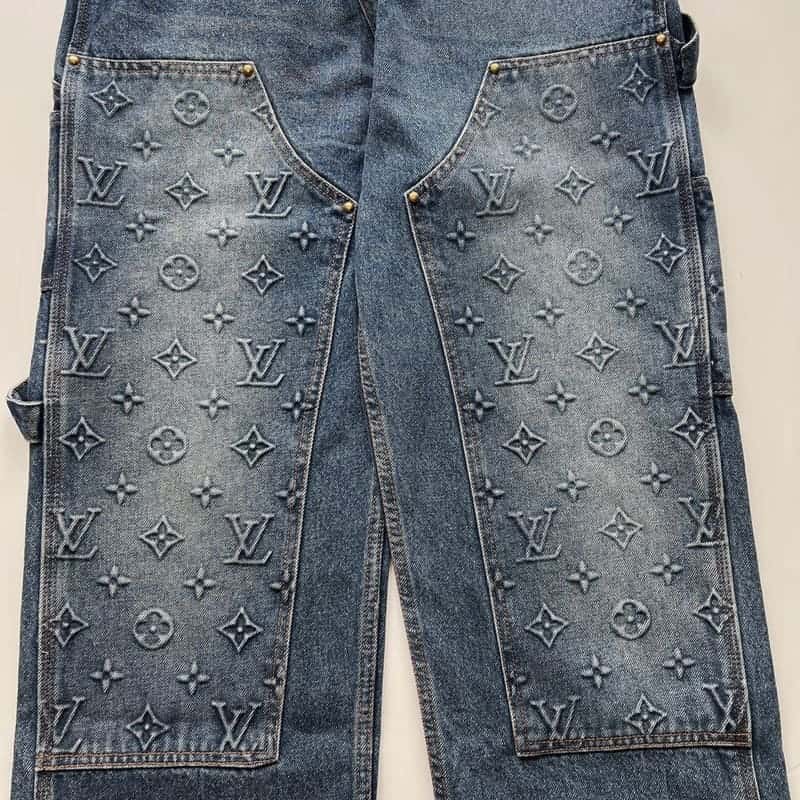 Calça Louis Vuitton Denim Carpenter Jeans - HYPER LIST