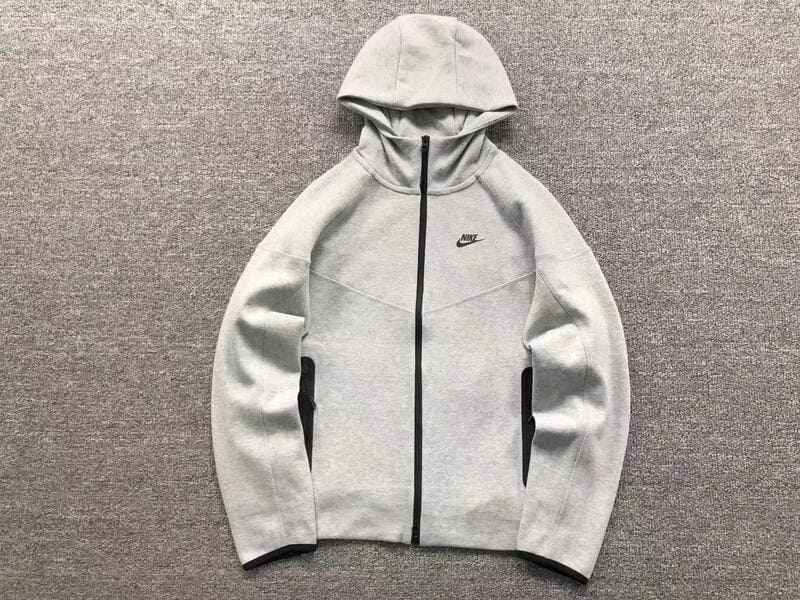 Jaqueta Nike Tech Fleece Cinza 2023 - HYPER LIST