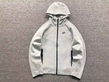 Jaqueta Nike Tech Fleece Cinza 2023 - HYPER LIST