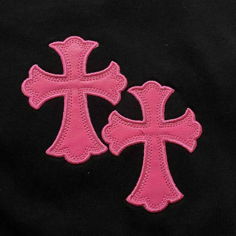Camiseta Chrome Hearts Pink Cross - HYPER LIST