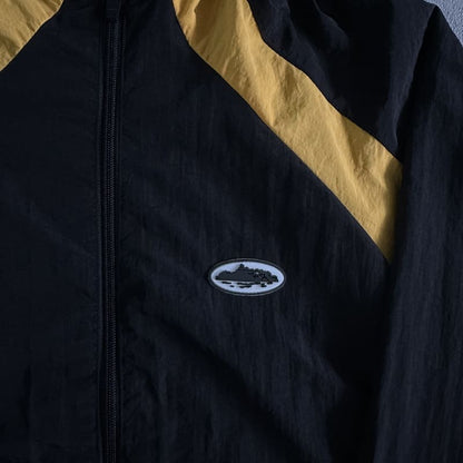 Jaqueta Corta Vento Corteiz Preto Amarelo - HYPER LIST