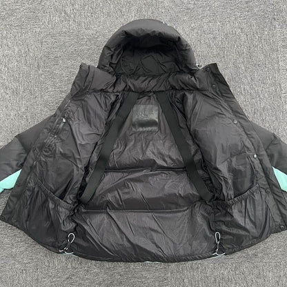 Jaqueta Puffer Synaworld black/blue - HYPER LIST