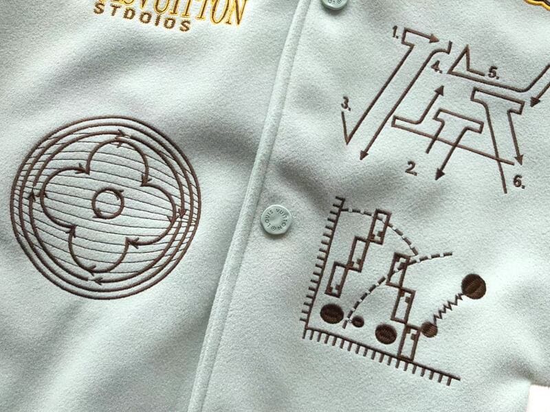 Jaqueta Louis Vuitton Leather and Wool Varsity - HYPER LIST
