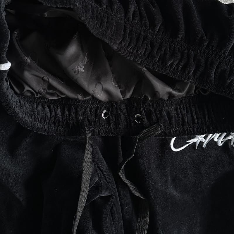 Calça Veludo Corteiz Preta - HYPER LIST