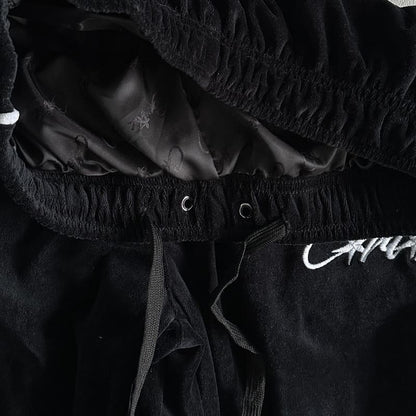 Calça Veludo Corteiz Preta - HYPER LIST