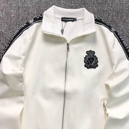Dolce Gabbana King White Tracksuit
