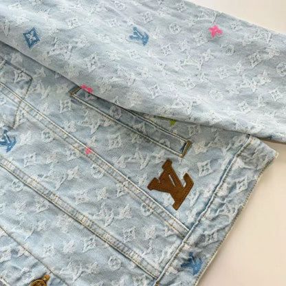 Jaqueta Louis Vuitton by Tyler, the Creator Monogram Denim - HYPER LIST