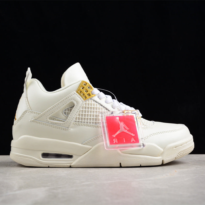 Air Jordan 4 Metallic Gold