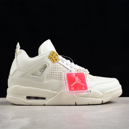 Air Jordan 4 Metallic Gold