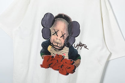 Camiseta Travis Scott x KAWS - HYPER LIST