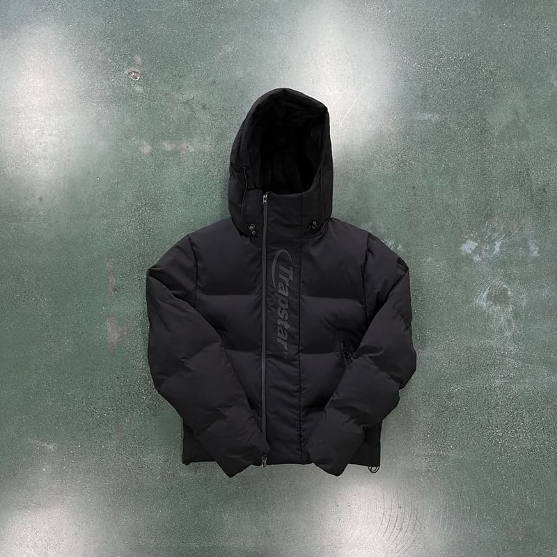 Jaqueta Trapstar Hyperdrive Technical Puffer Black - HYPER LIST