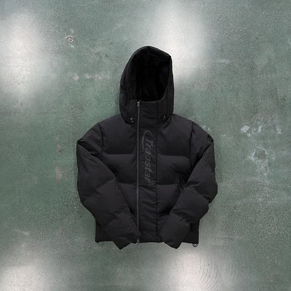 Jaqueta Trapstar Hyperdrive Technical Puffer Black - HYPER LIST