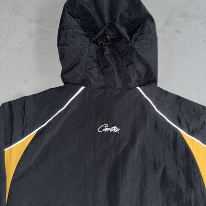 Jaqueta Corta Vento Corteiz Preto Amarelo - HYPER LIST