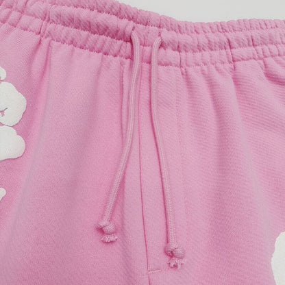 Short en jean déchiré The Cotton Wreath Rose