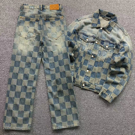 Louis Vuitton Jeans Tracksuit